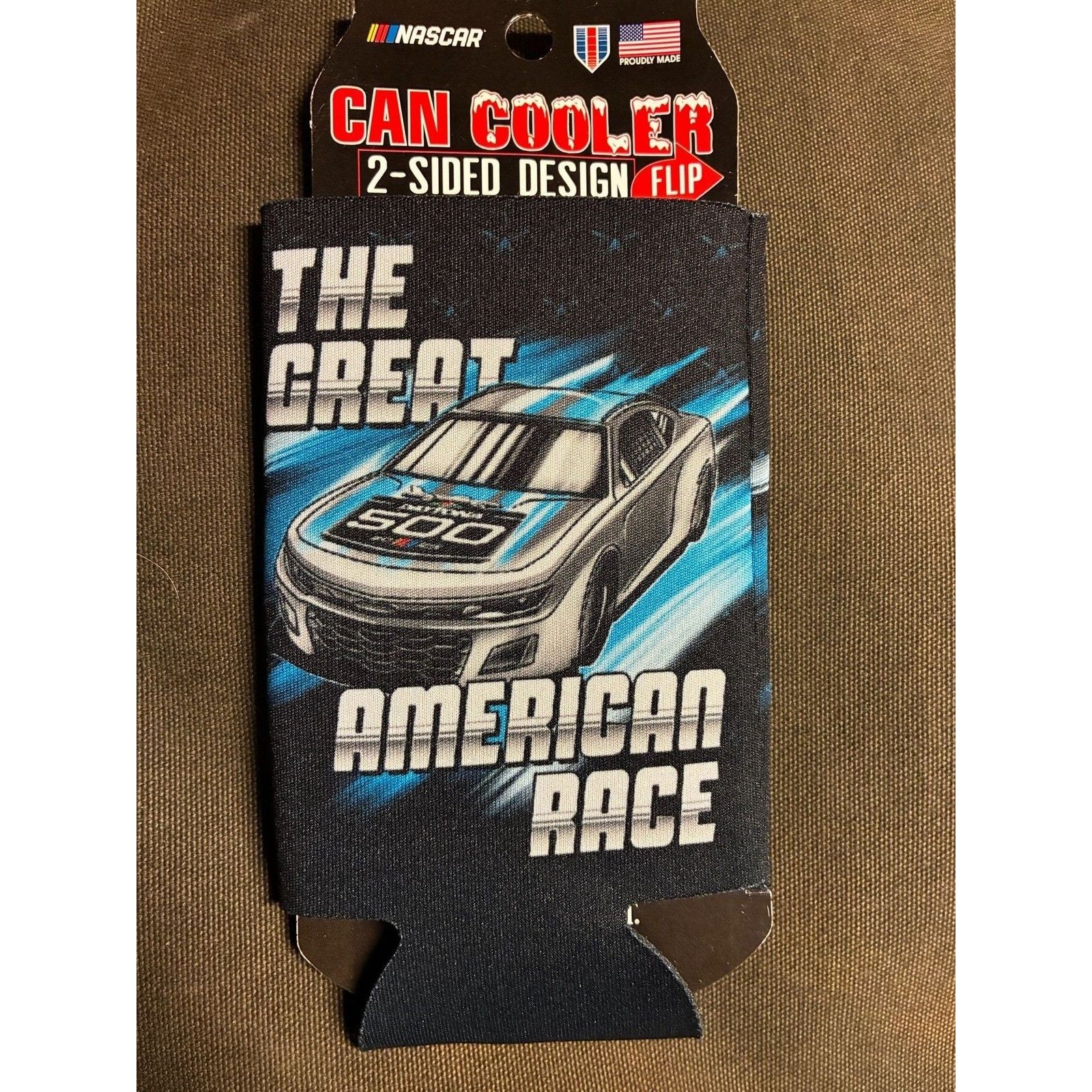Nascar The Great American Race 500 16oz Can Cooler